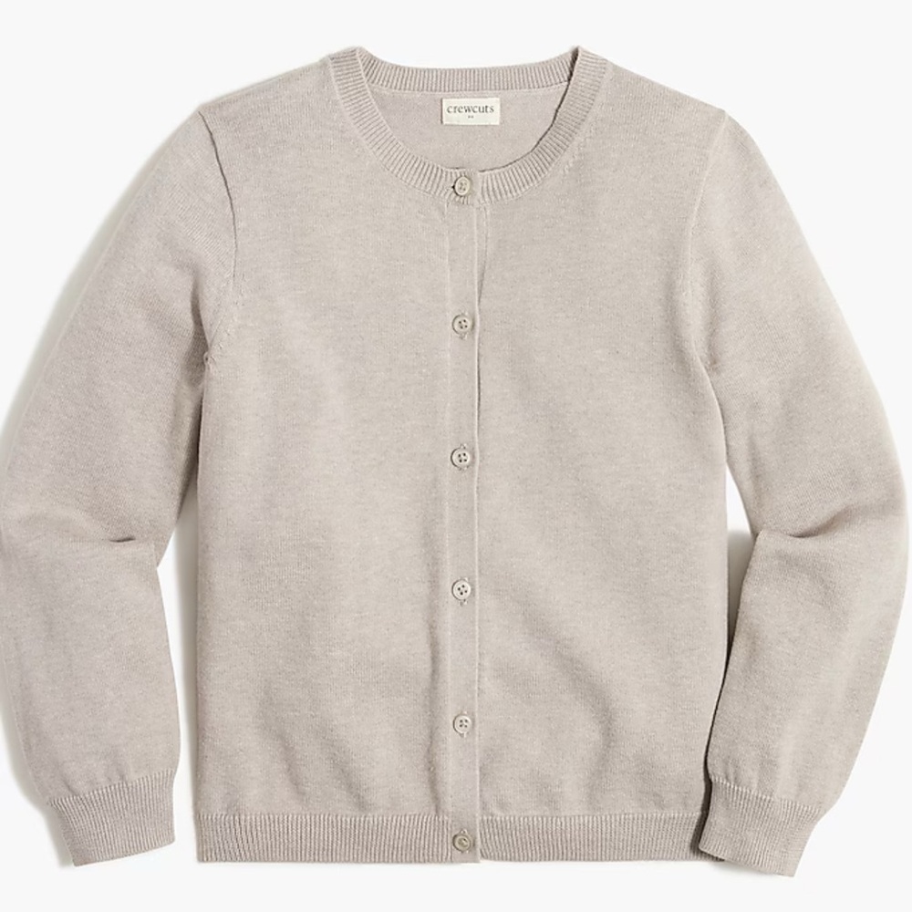 J. Crew Crewcuts Girls Casey Cardigan Sweater, Size 6-7